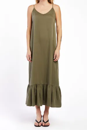 Adele Adjustable Strap Long Tank Dress