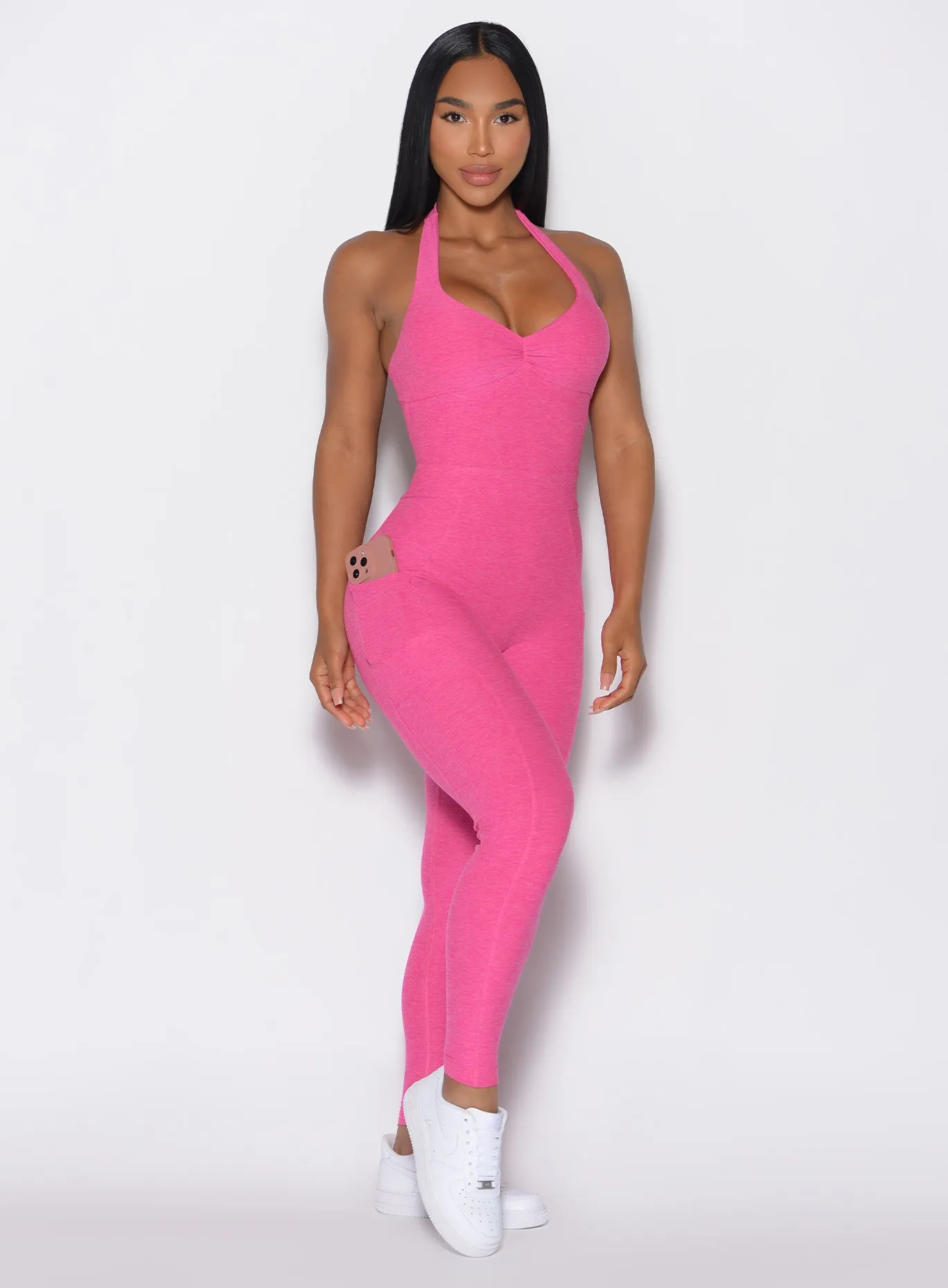 Backless Pocket Bodysuit Bombshell