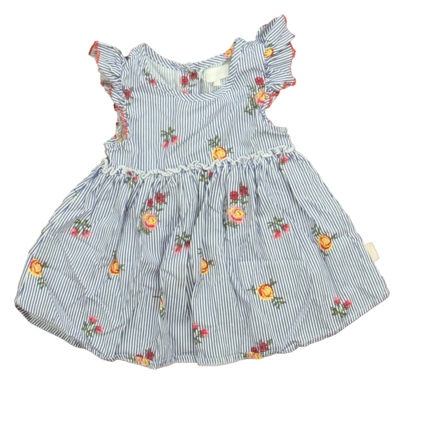 BCBG Girls Girls Blue | White Floral Blouse