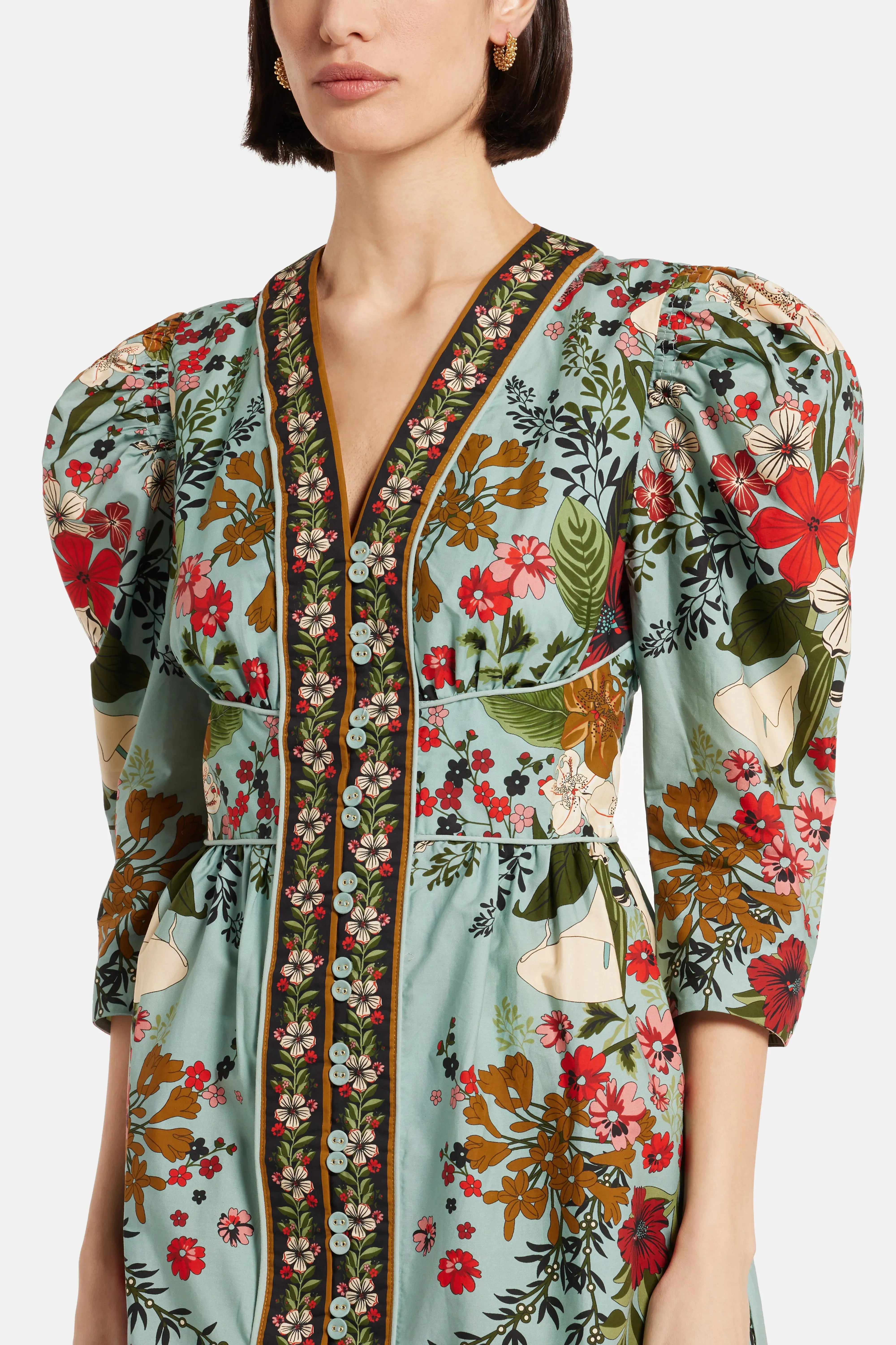 Beauty Bouquet Mini Dress
