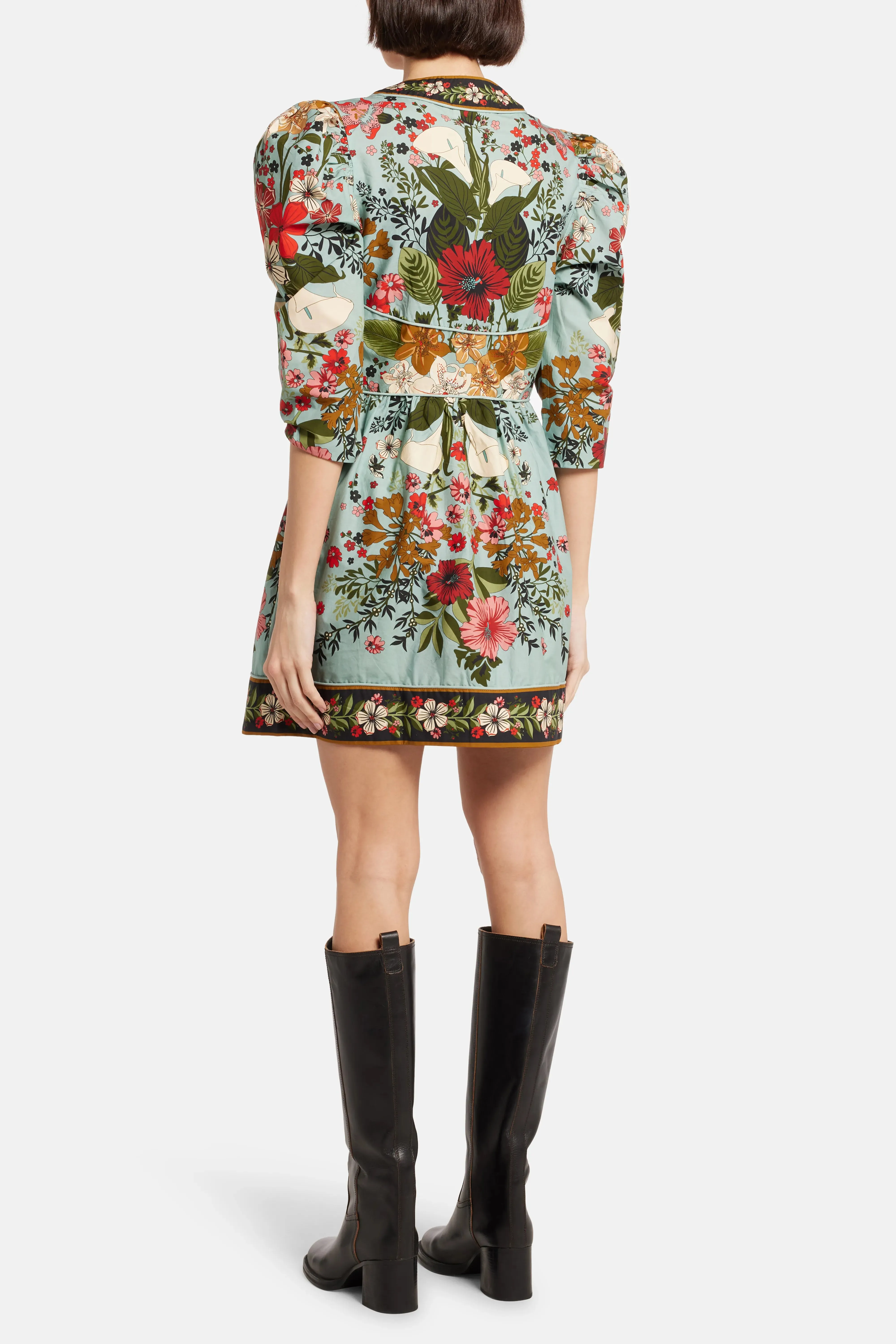 Beauty Bouquet Mini Dress