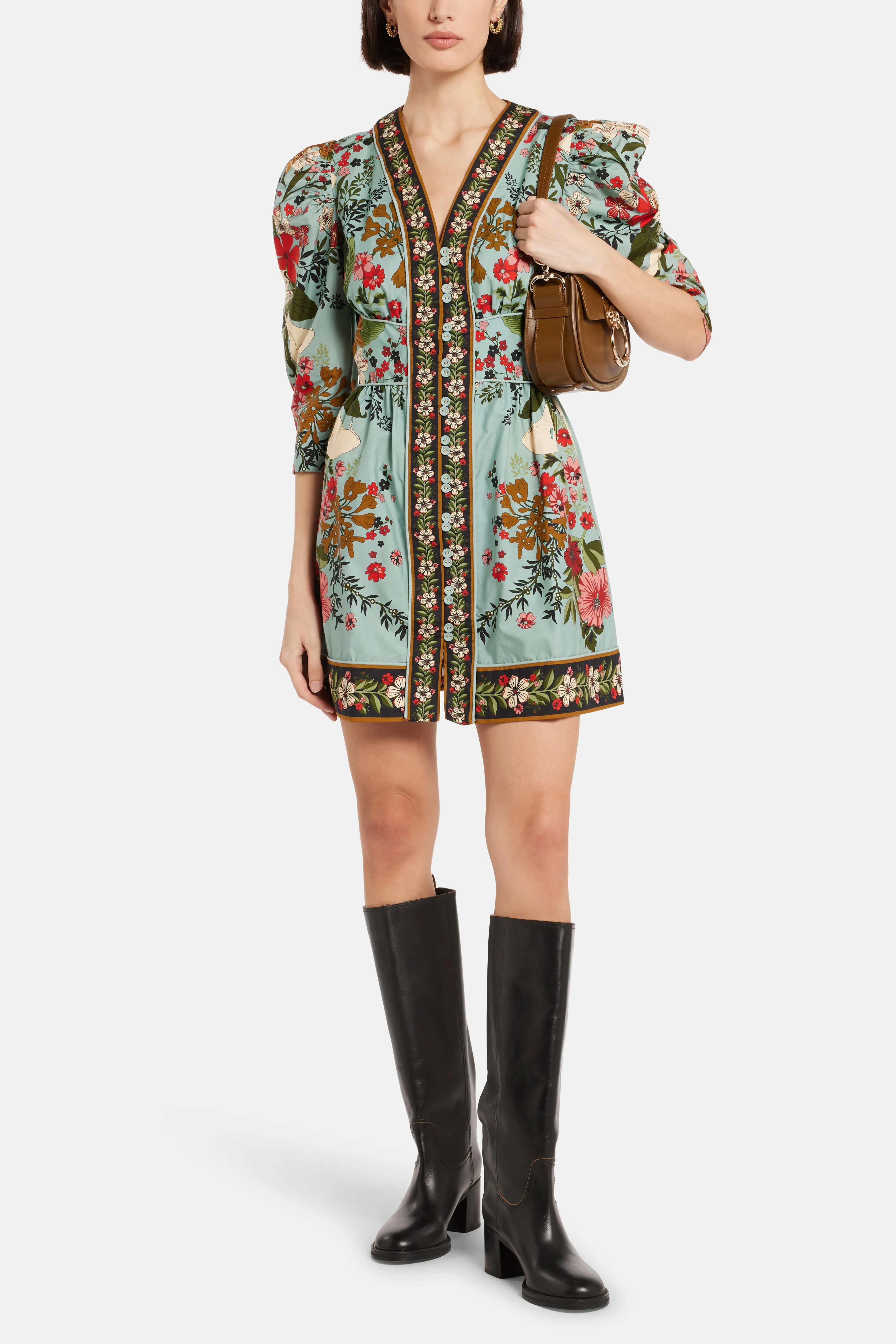 Beauty Bouquet Mini Dress