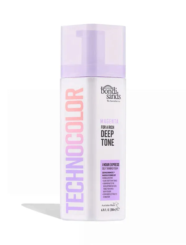 Bondi Sands Technocolor Emerald 1 Hour Express Self Tanning Foam (3 shades) 200ml