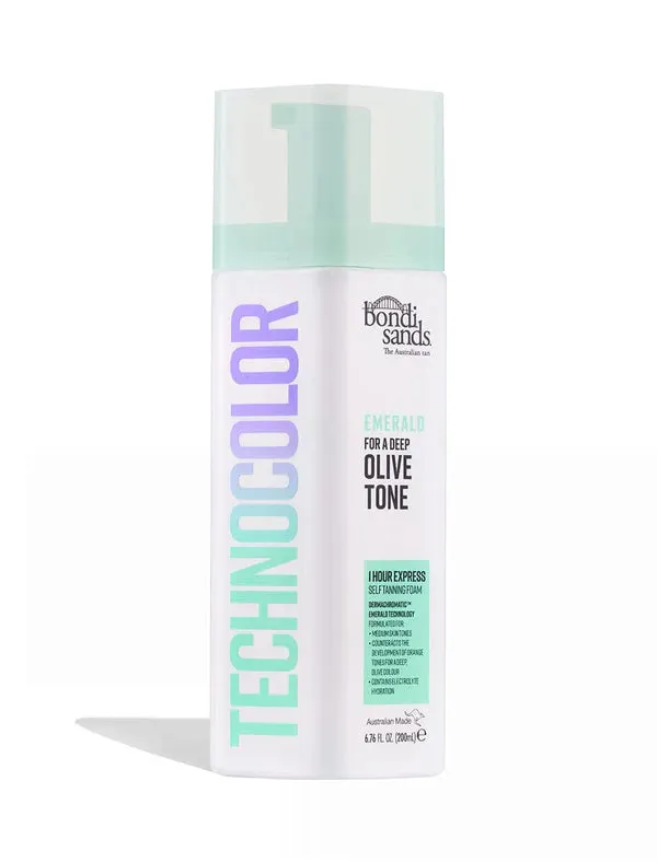 Bondi Sands Technocolor Emerald 1 Hour Express Self Tanning Foam (3 shades) 200ml