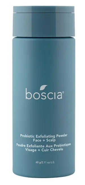 Boscia  Probiotic Exfoliating Powder Face   Scalp 60g NIB