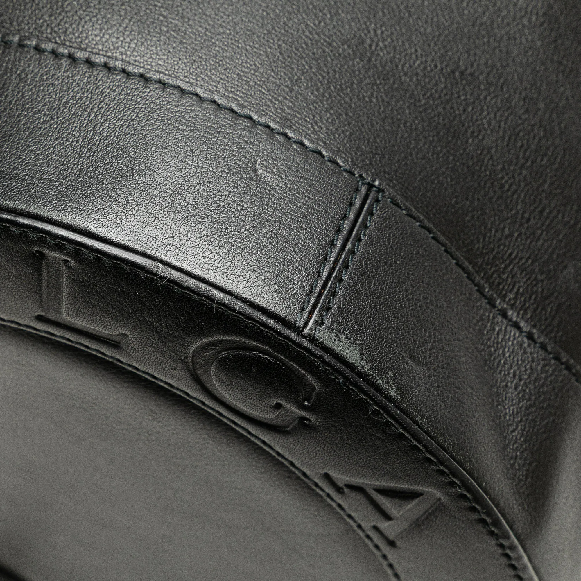 Bvlgari Leather B Zero 1 Shoulder Bag Black