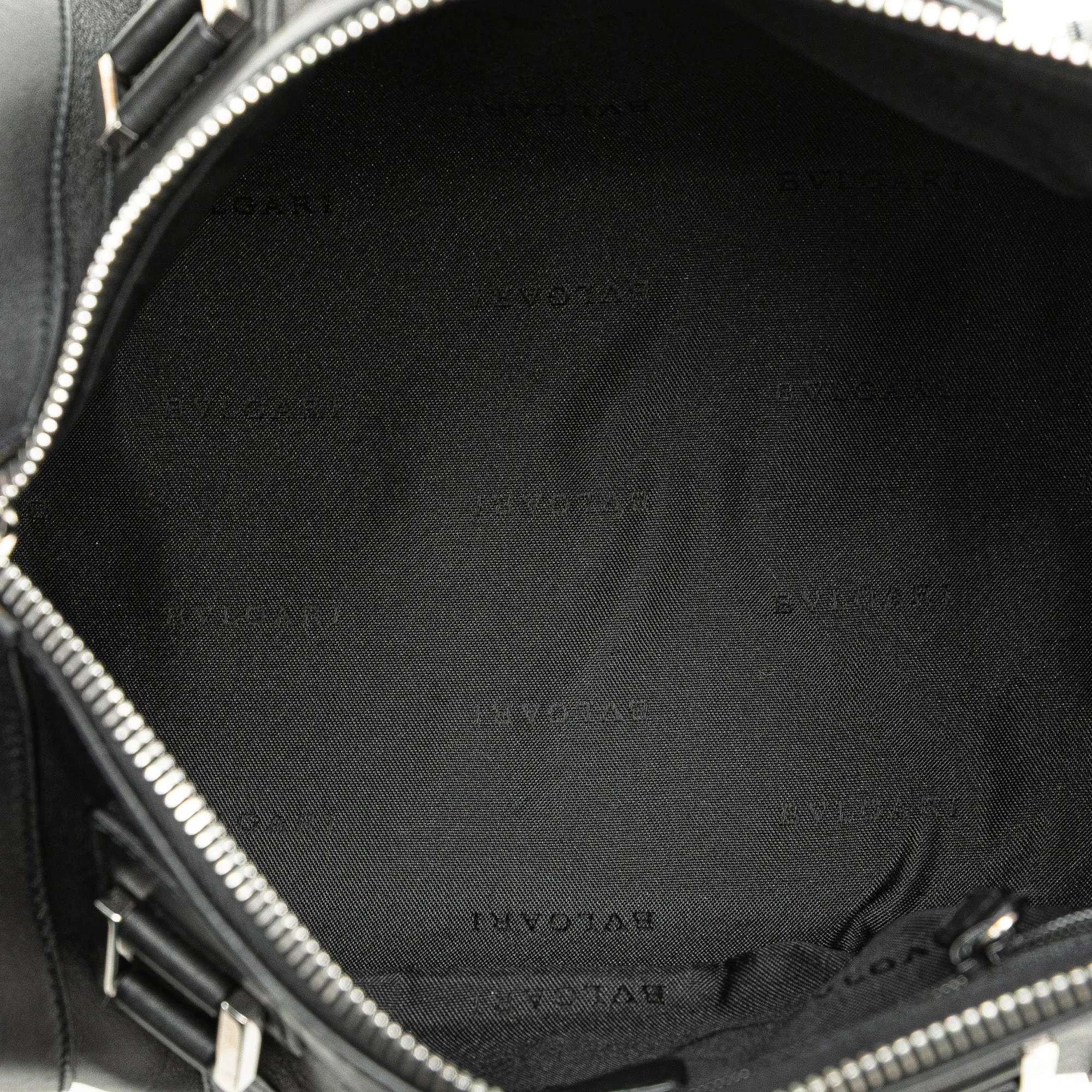 Bvlgari Leather B Zero 1 Shoulder Bag Black