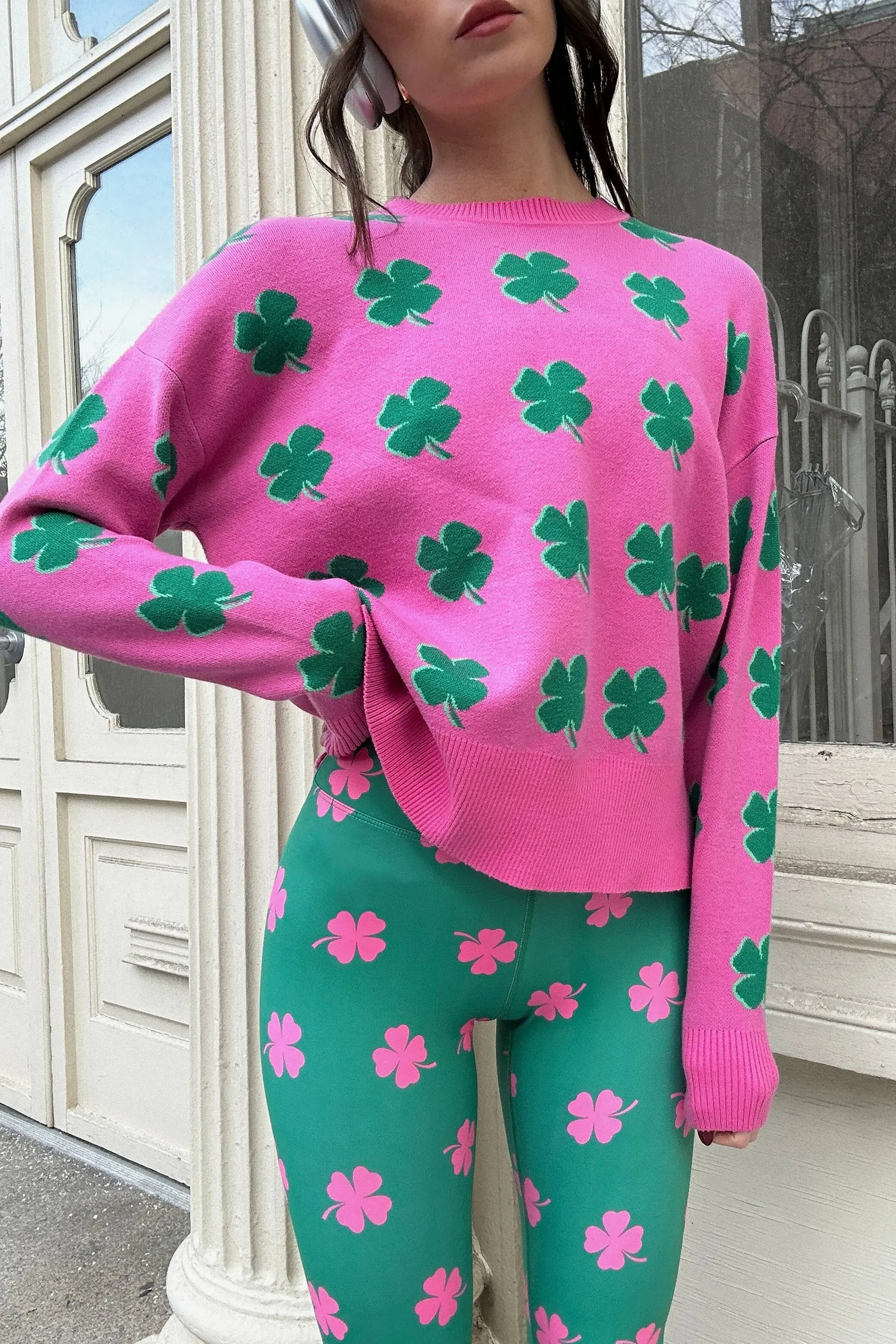 Callie Sweater Lucky Pink Beach Riot