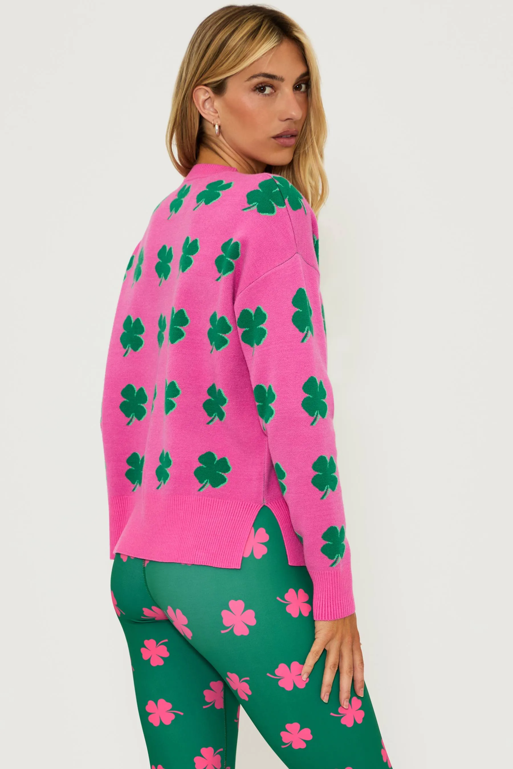 Callie Sweater Lucky Pink Beach Riot