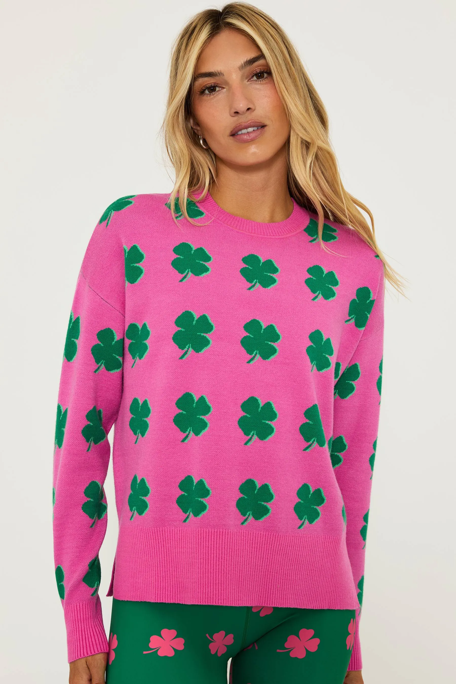 Callie Sweater Lucky Pink Beach Riot