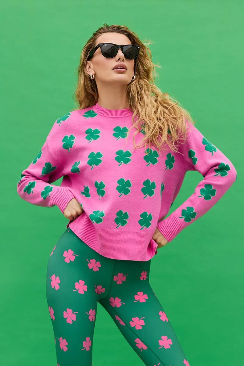 Callie Sweater Lucky Pink Beach Riot