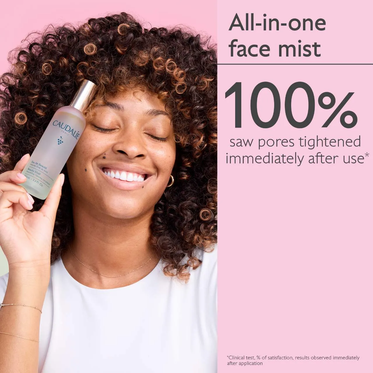 Caudalie  Beauty Elixir Prep, Set, Glow Face Mist 100ml NWOB
