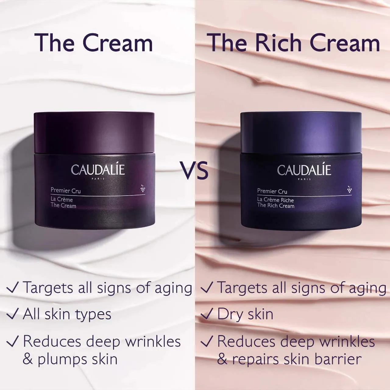 Caudalie  Premier Cru The Cream REFILL 50ml NIB