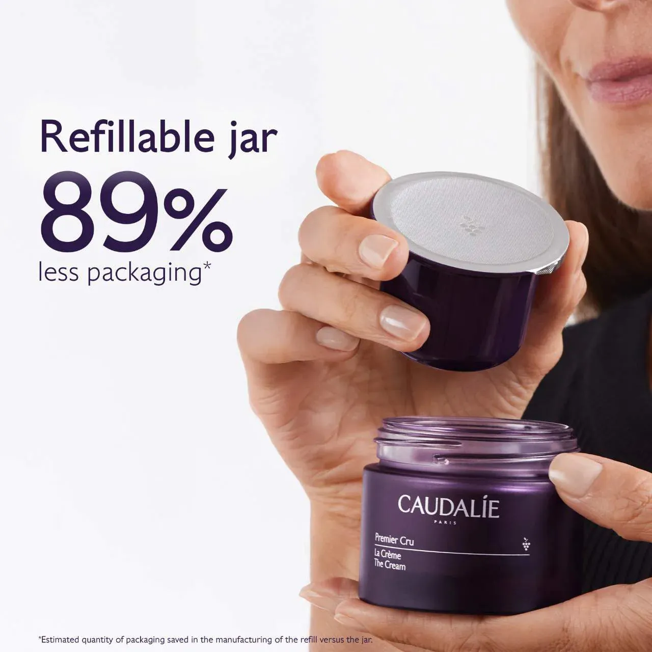 Caudalie  Premier Cru The Cream REFILL 50ml NIB