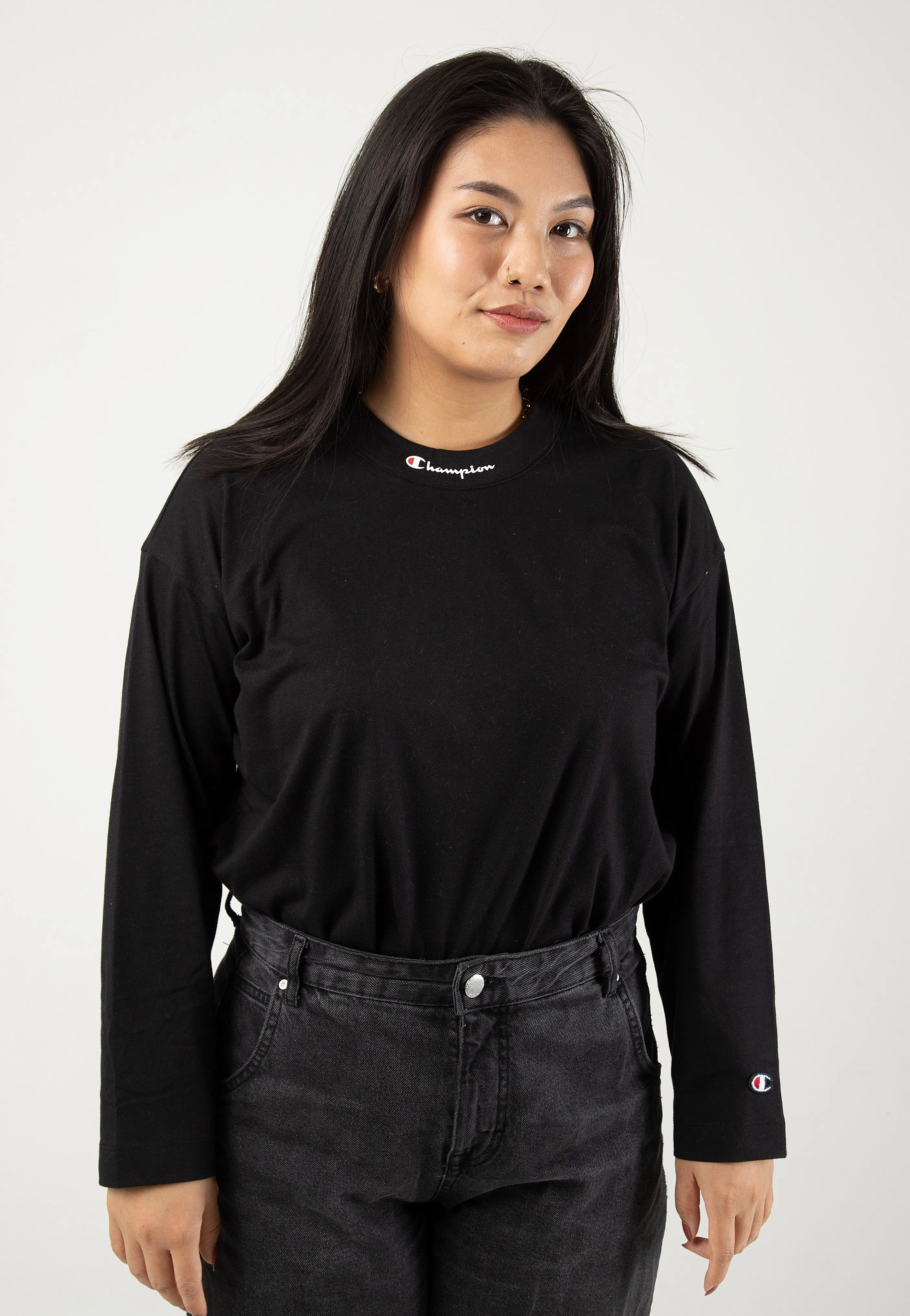 Champion - Crewneck Black Beauty - Longsleeve
