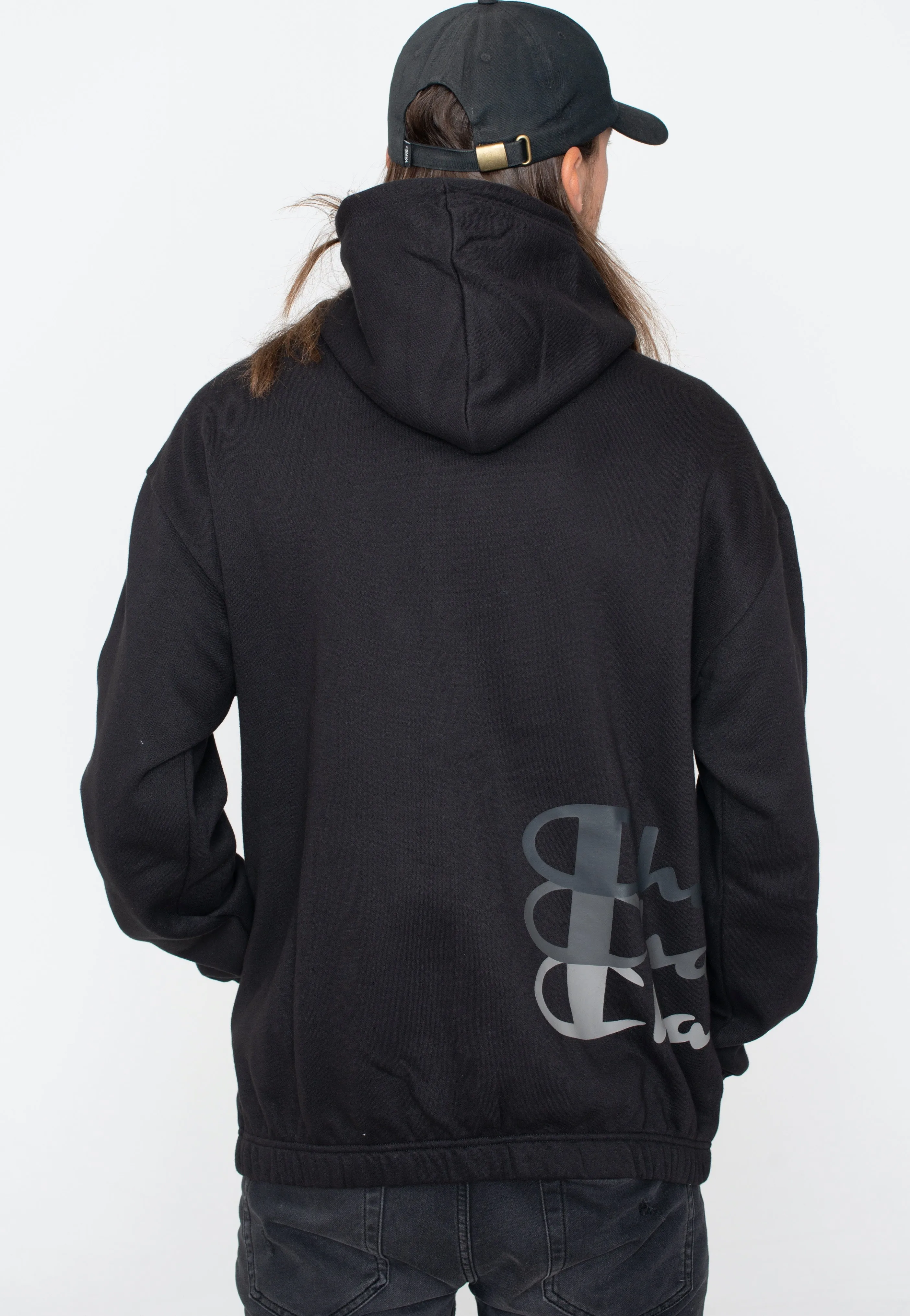 Champion - Hooded Full Zip Black Beauty - Zipper