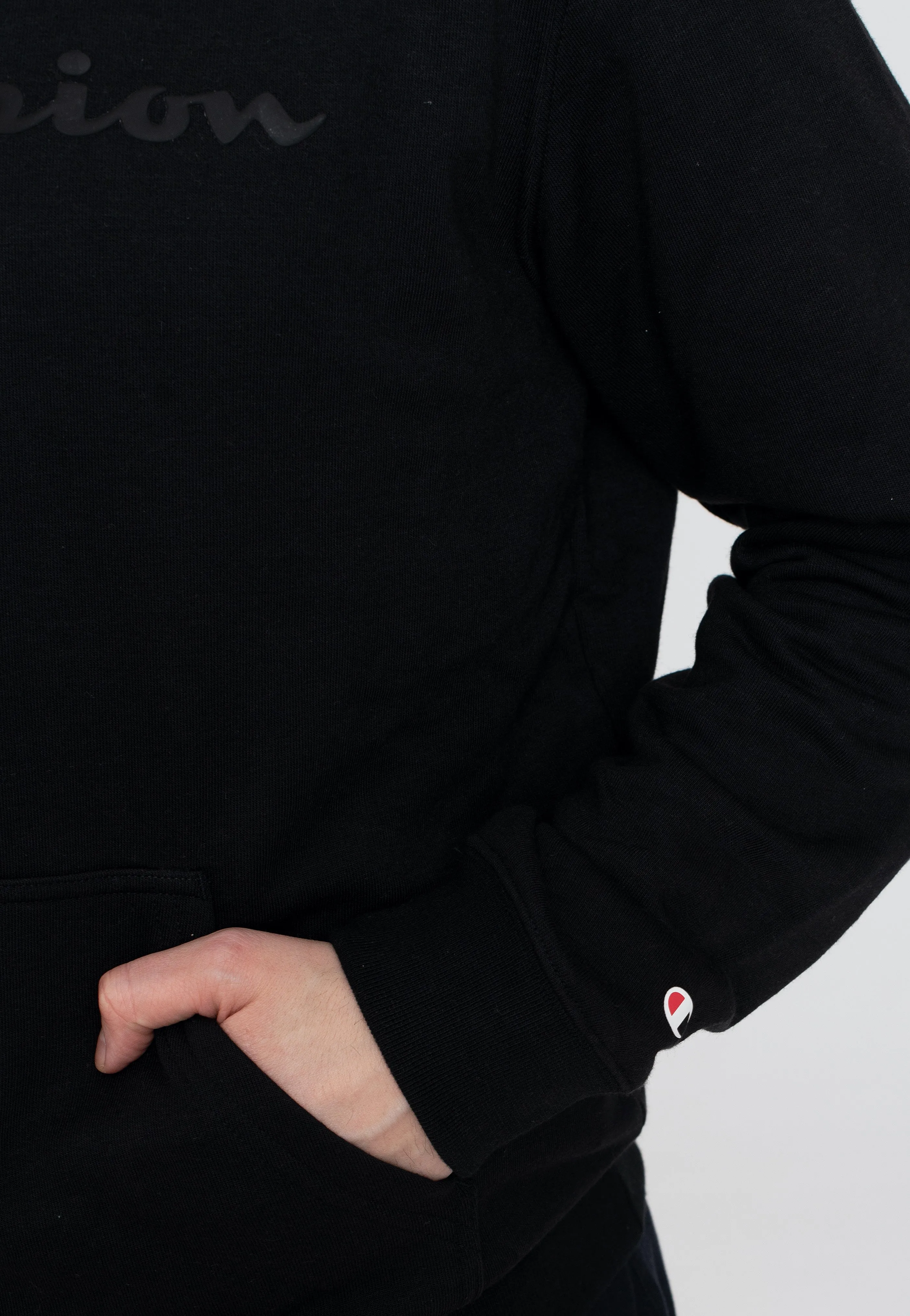 Champion - Hooded Sweatshirt Black Beauty A - Hoodie
