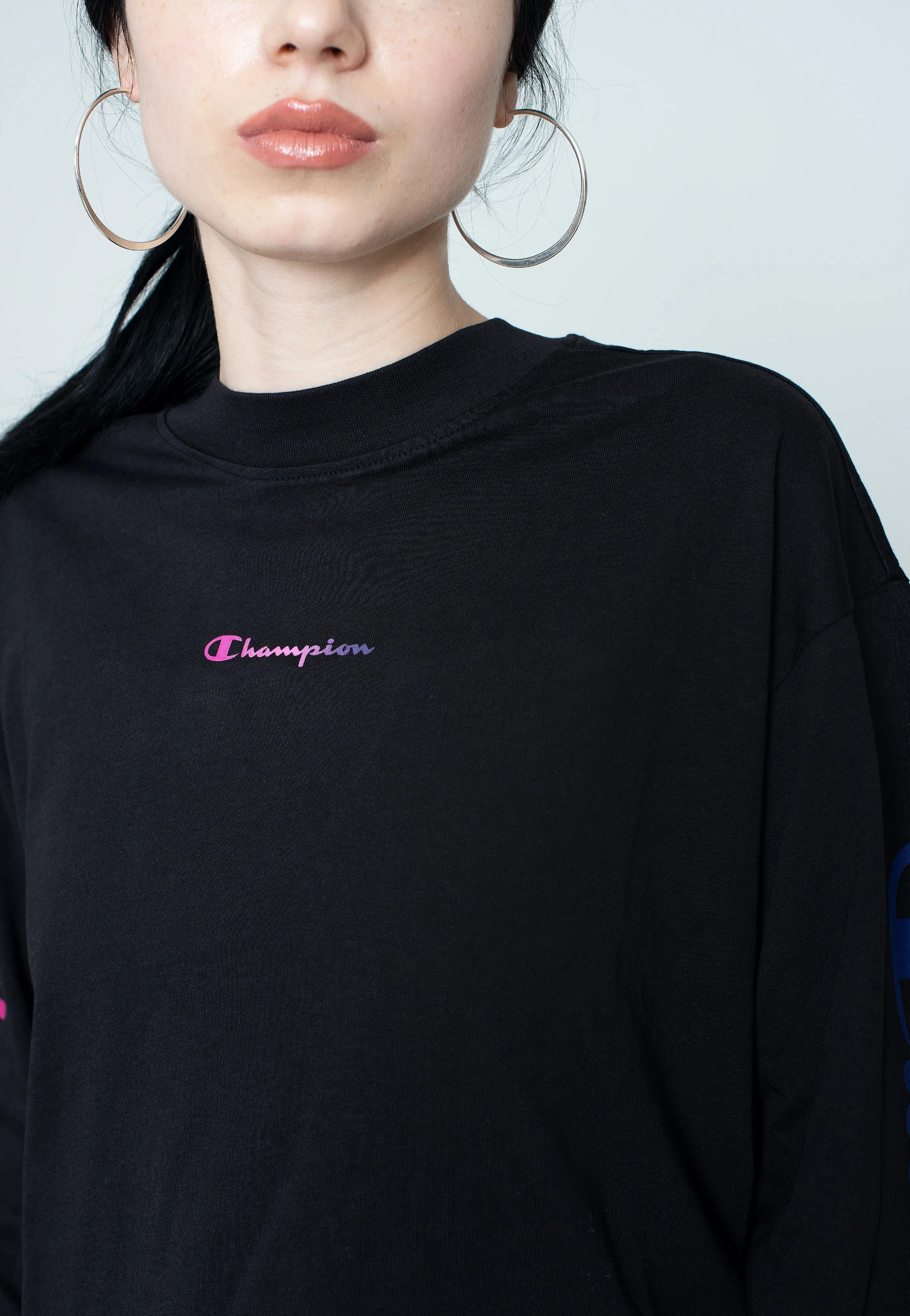 Champion - Long Sleeve Black Beauty - Longsleeve
