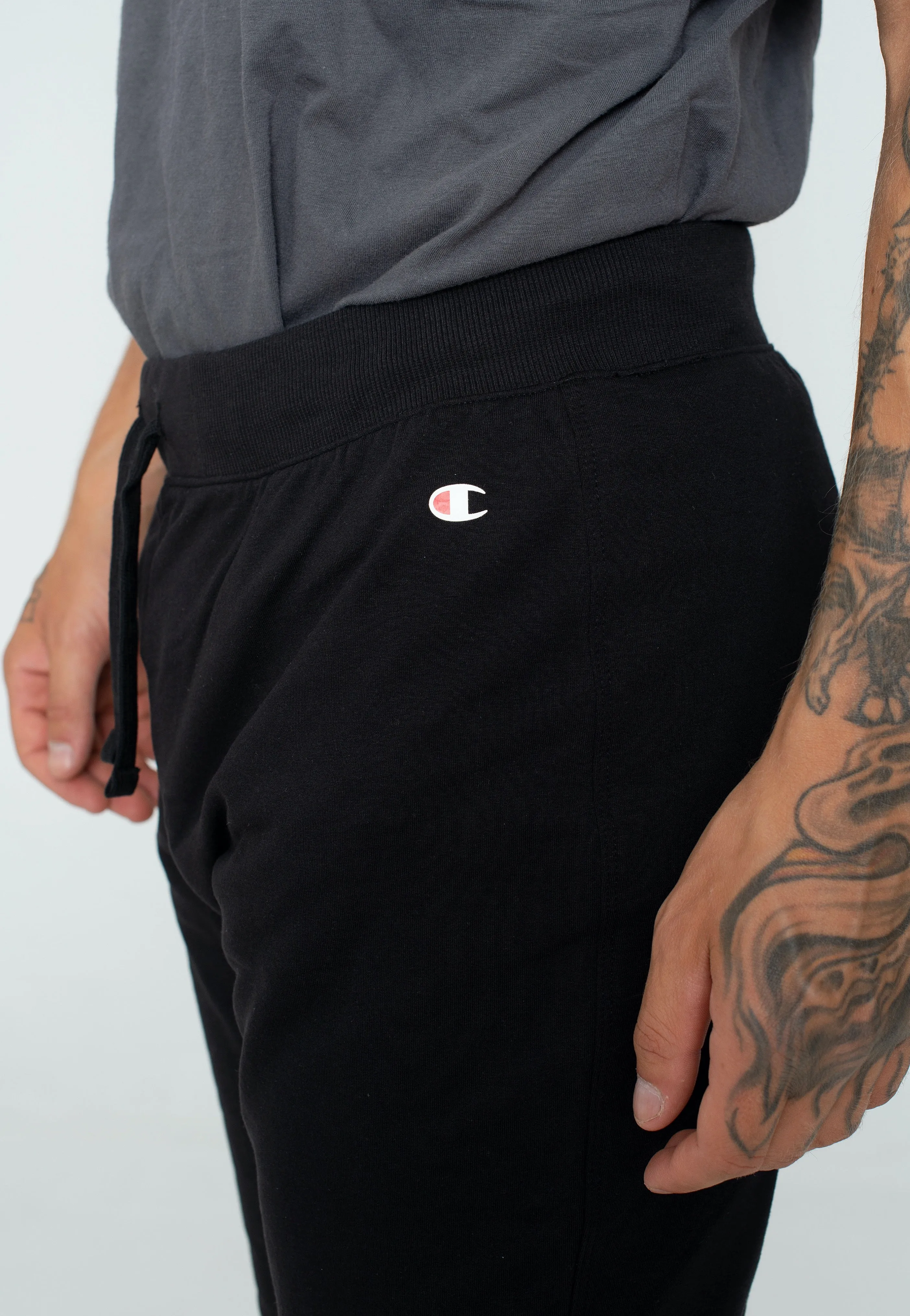 Champion - Rib Cuff Black Beauty - Sweat Pants