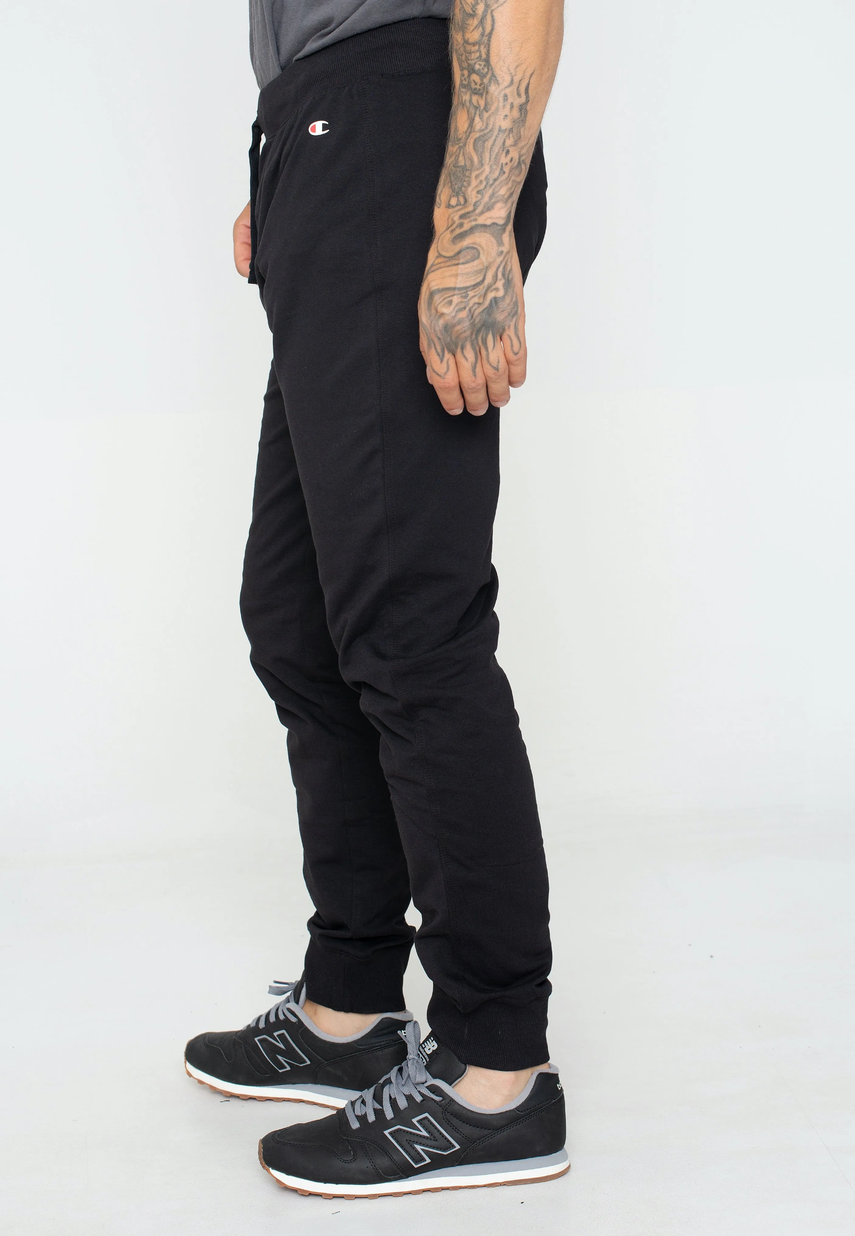Champion - Rib Cuff Black Beauty - Sweat Pants
