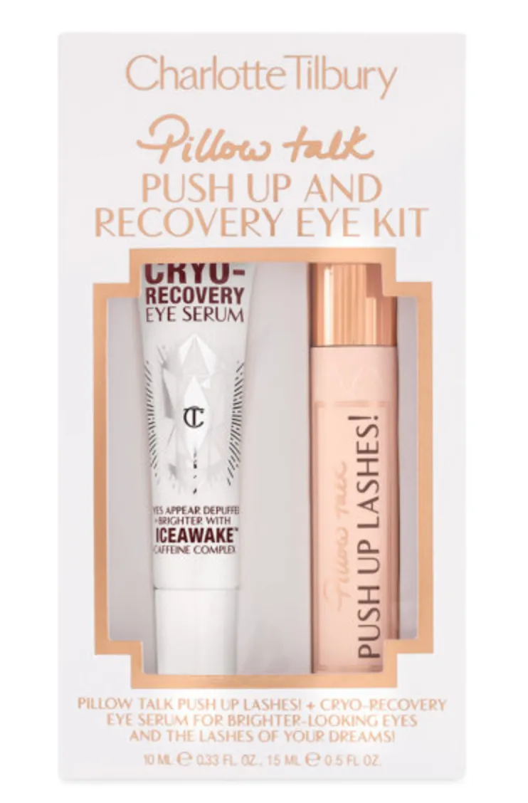 Charlotte Tilbury Pillow Talk Push Up & Recover Eye Set NIB