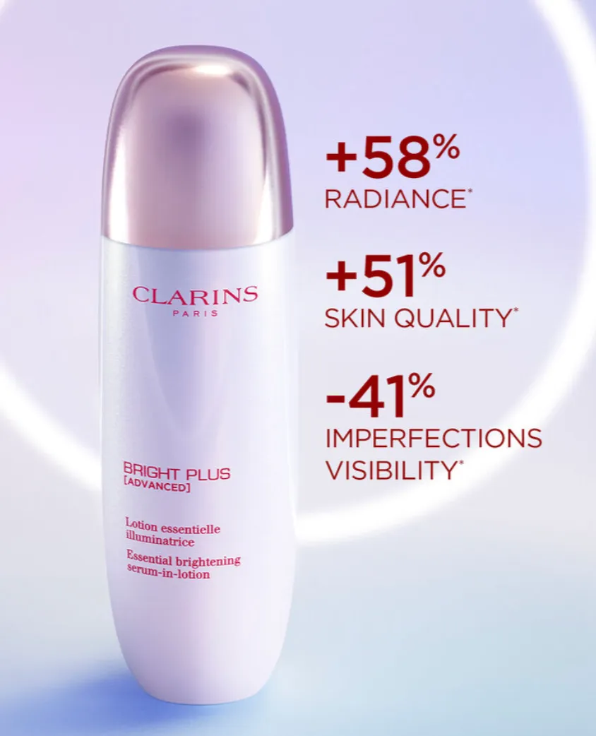 Clarins Bright Plus [Advanced] Serum-in-Lotion 150ml NIB
