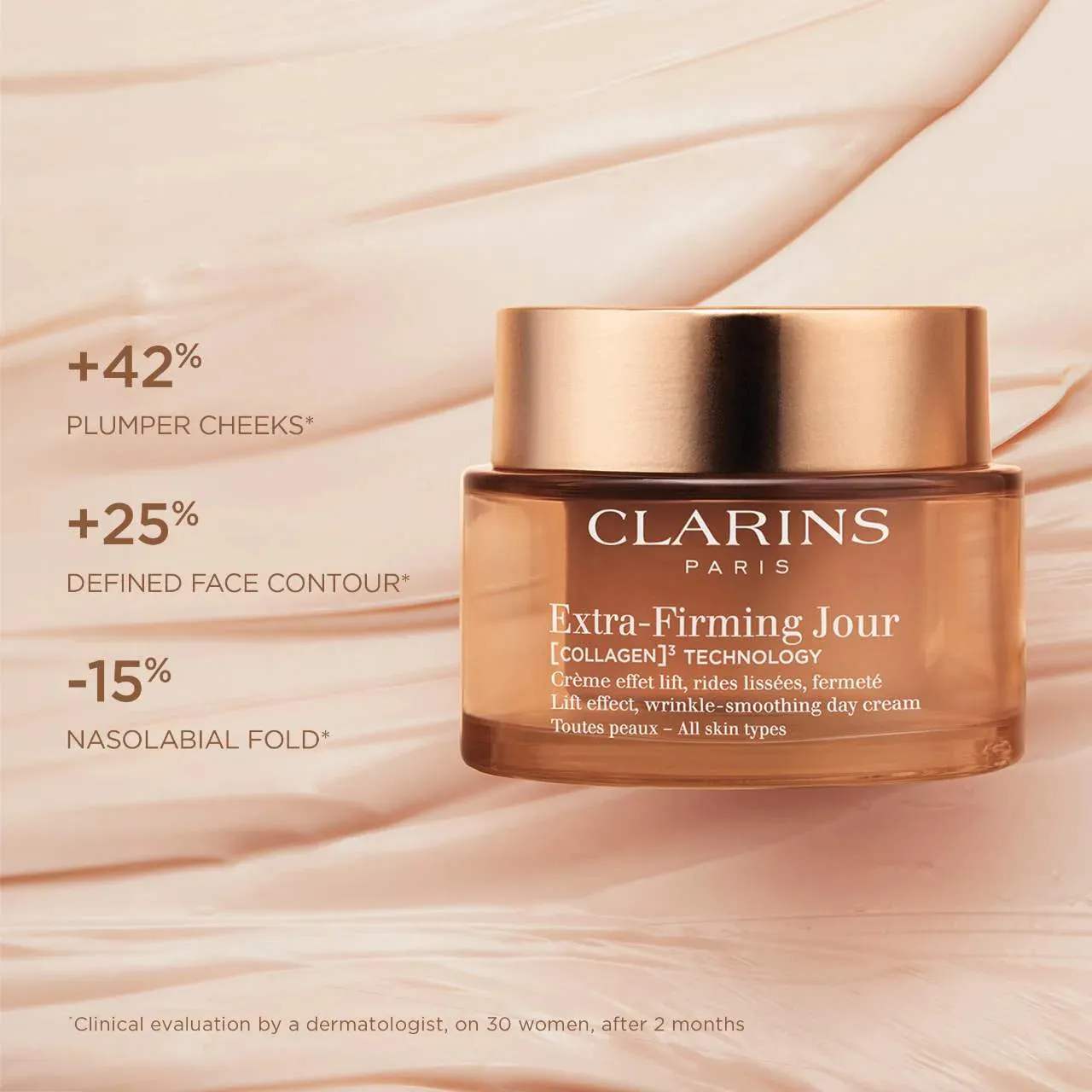 Clarins  Extra-Firming Day - All Skin Types 50ml NIB