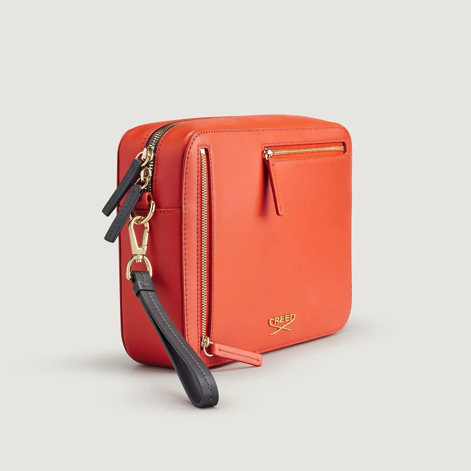 CREED Large Leather Wash Bag - Citrus NEW