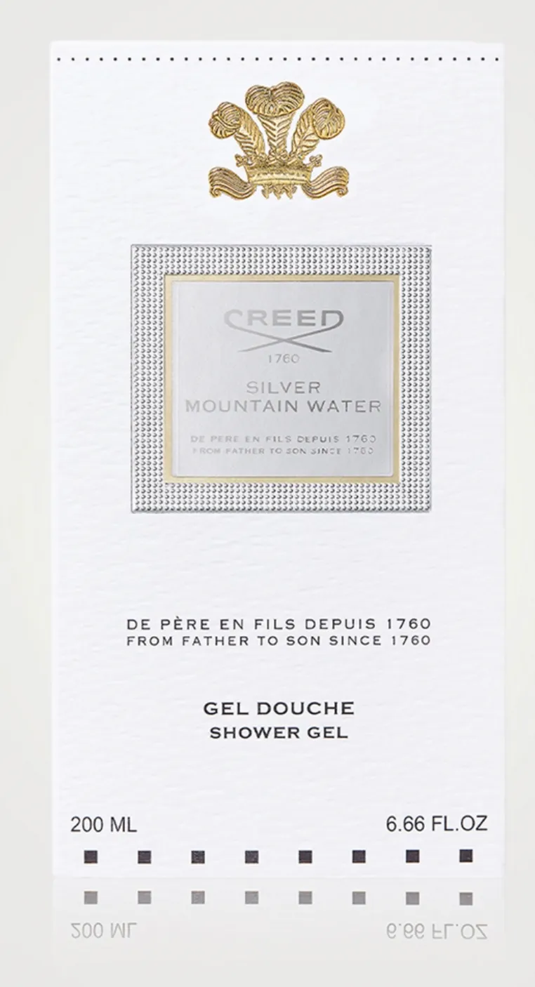 CREED Silver Mountain Water Hair & Body Wash 200ml NIB