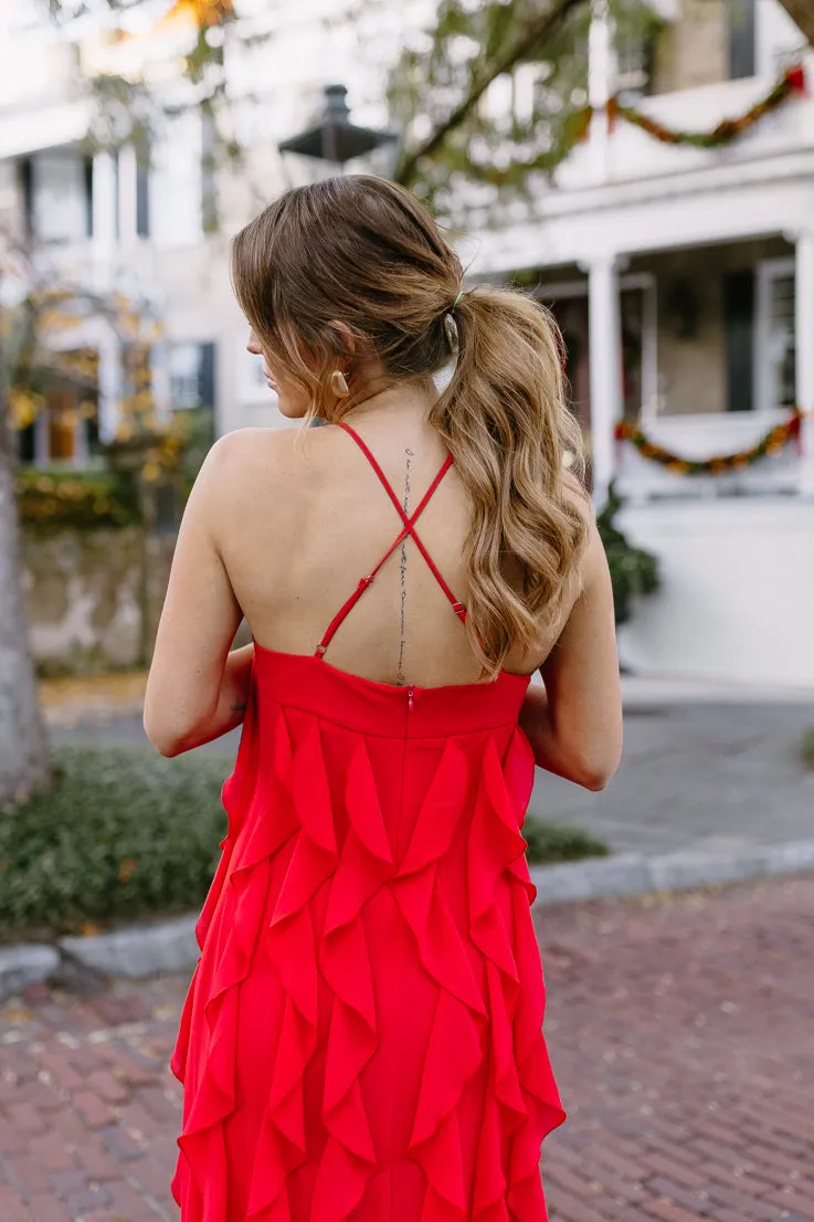 Crimson Dress