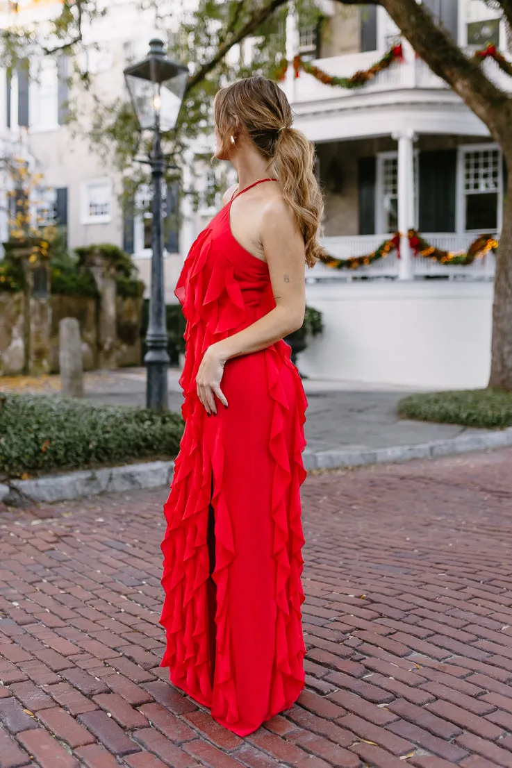 Crimson Dress