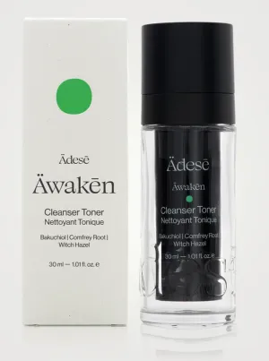 DES wakn The Cleanser Toner 30ml NIB