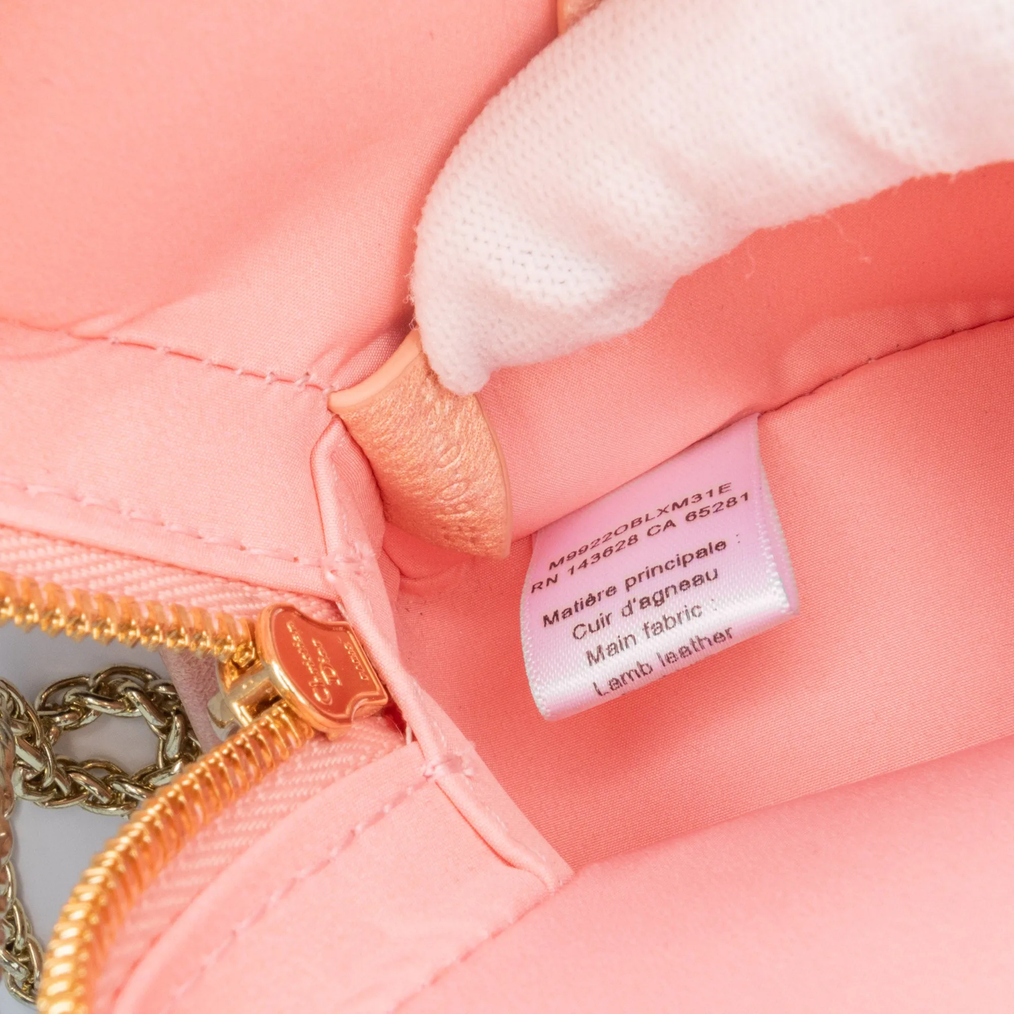 Dior Lambskin Cannage Kids Star Crossbody Pink