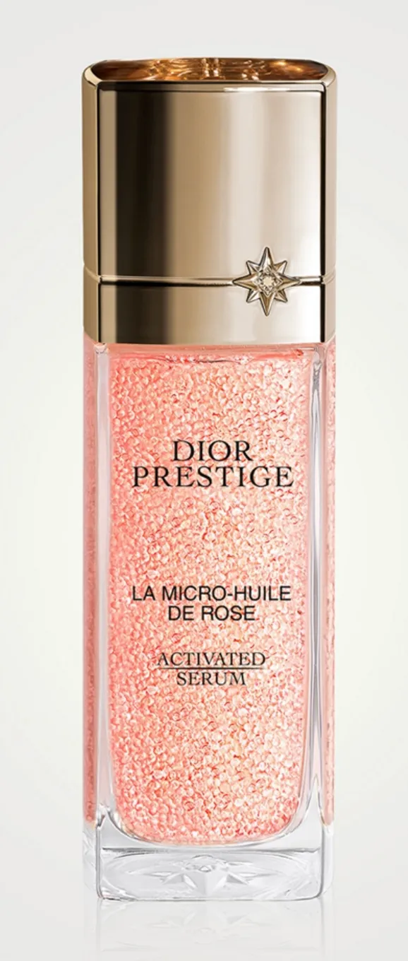 DIOR Prestige La Micro-Huile de Rose Activated Serum 50ml Prestige Le Ptale Multi-Perl Massage Tool Set