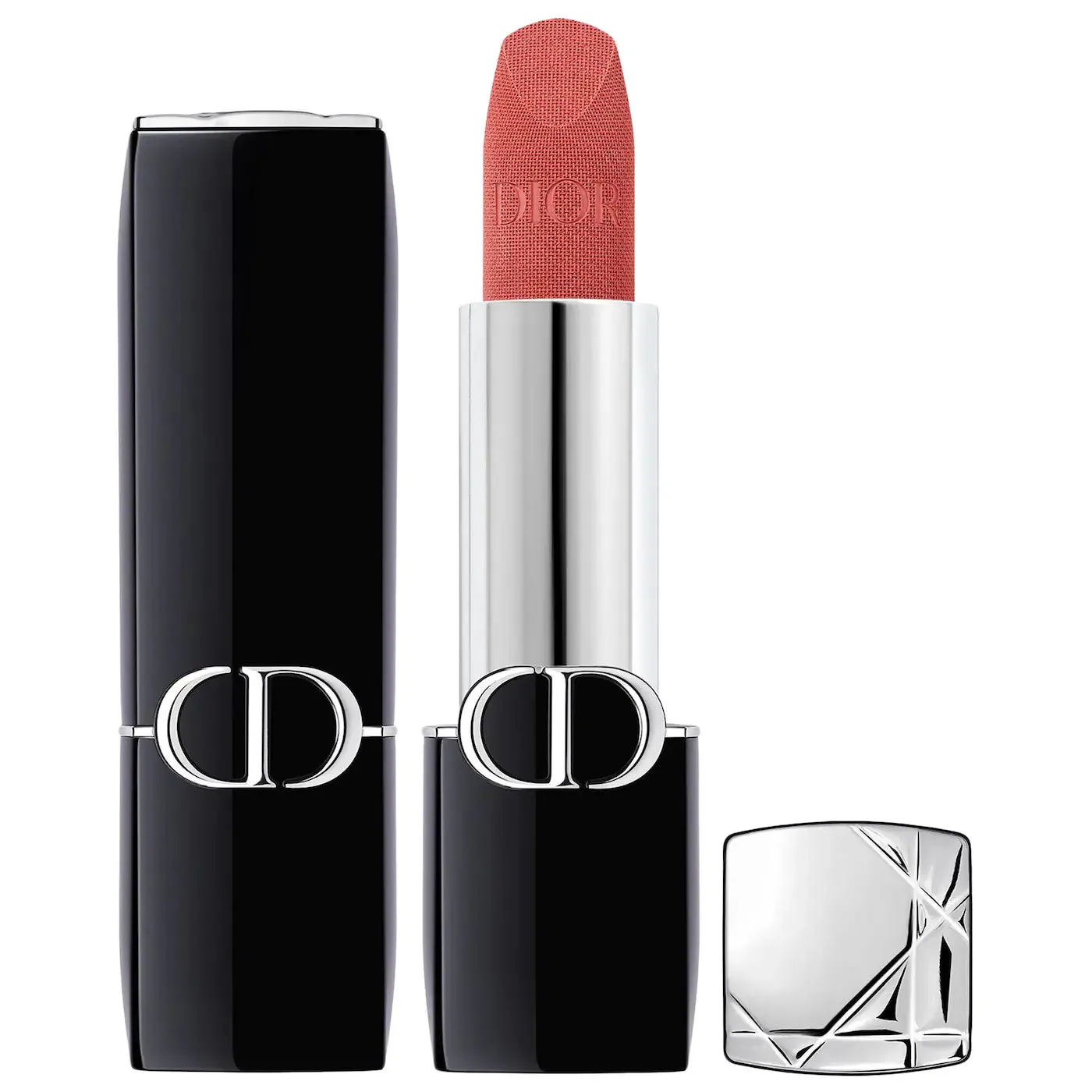 DIOR Rouge Dior Refillable Lipstick (many shades satin and matte) NIB