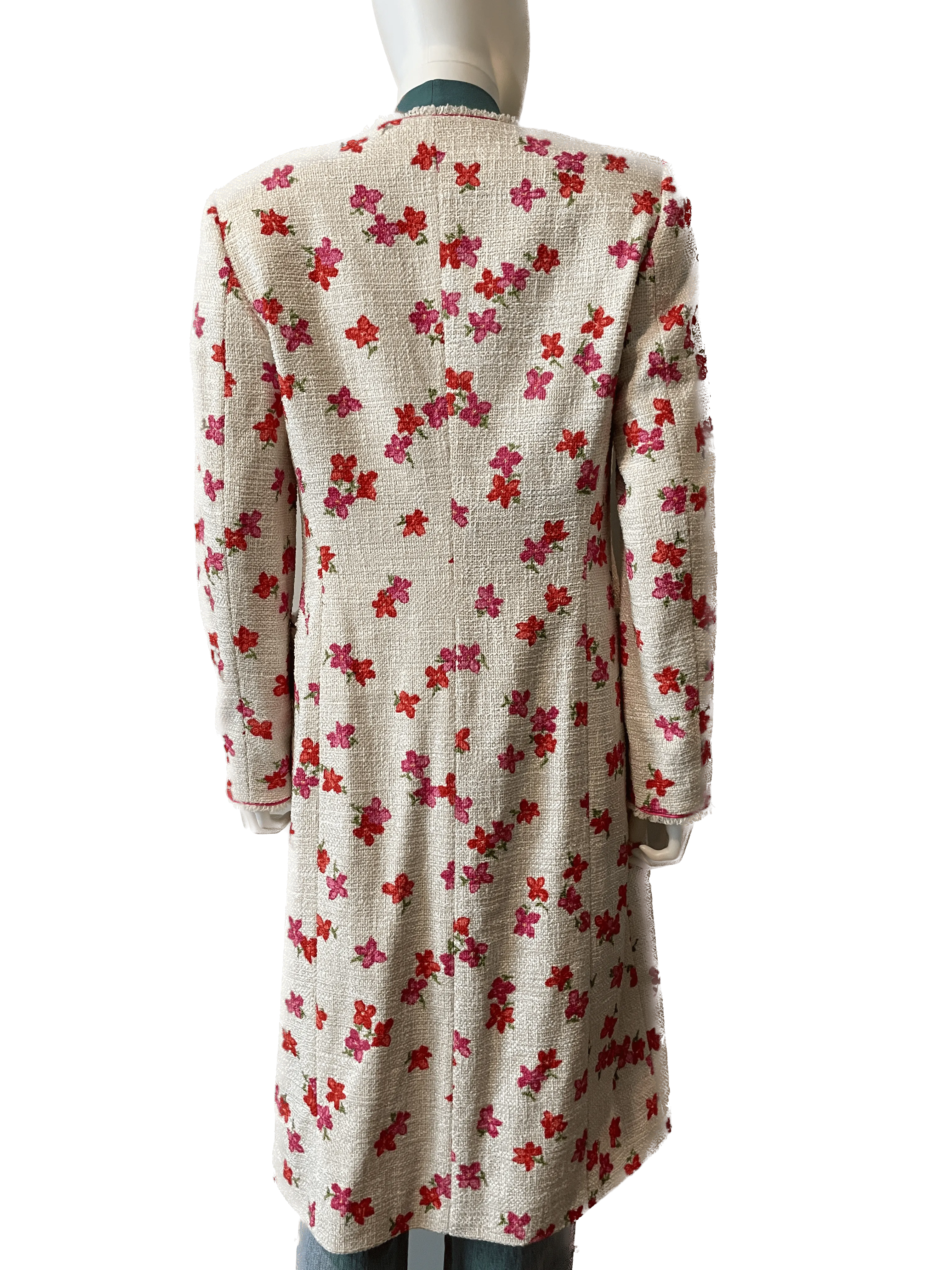 Escada Summer Floral Coat Size 36/2