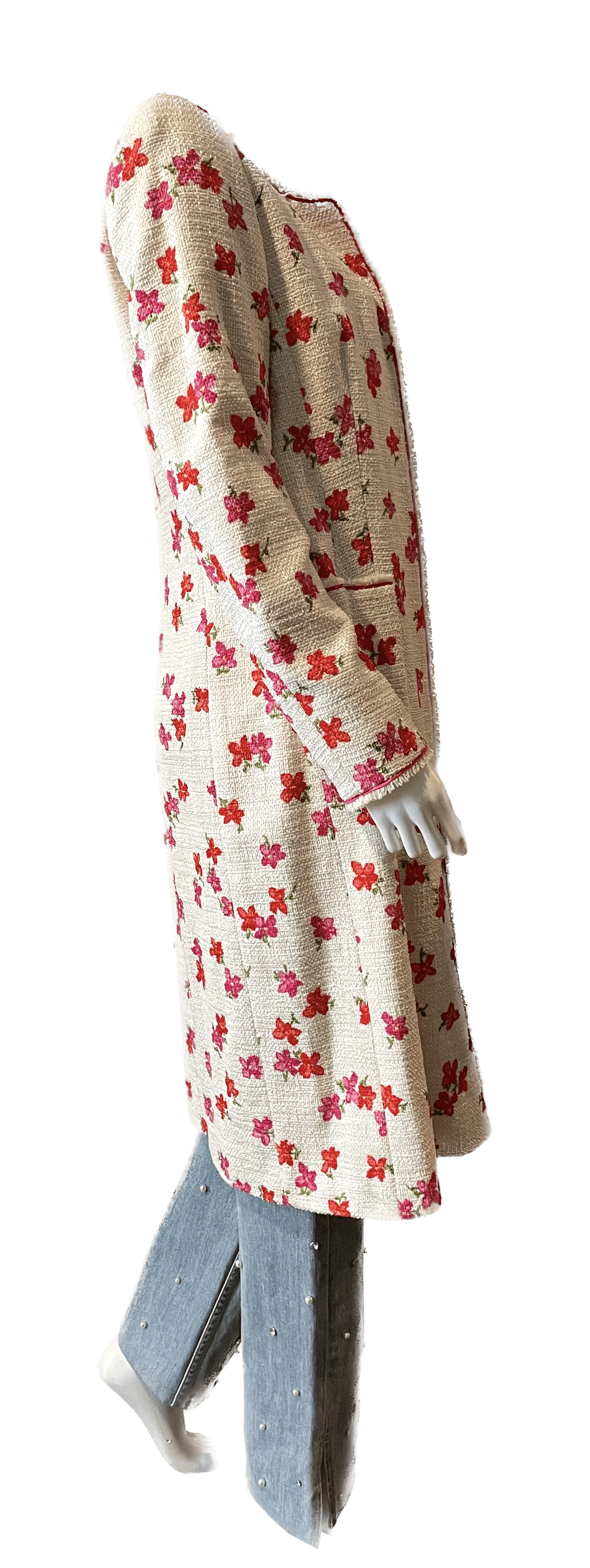 Escada Summer Floral Coat Size 36/2