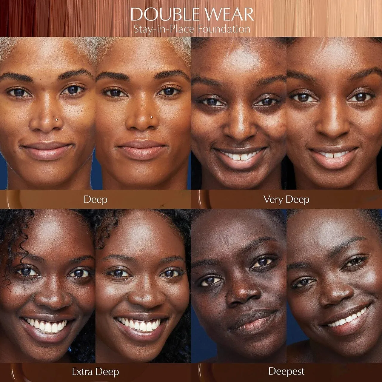 ESTE LAUDER Double Wear Stay-in-place Makeup - (several shades) NWOB