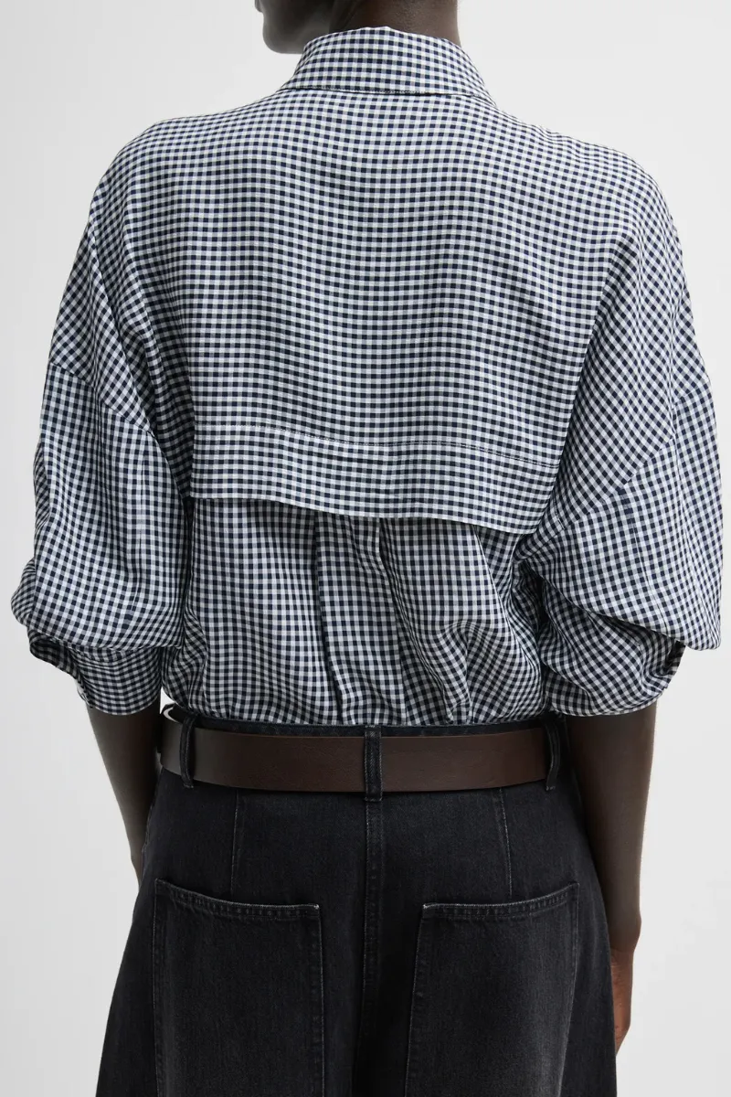 Gingham Oversized Shirt