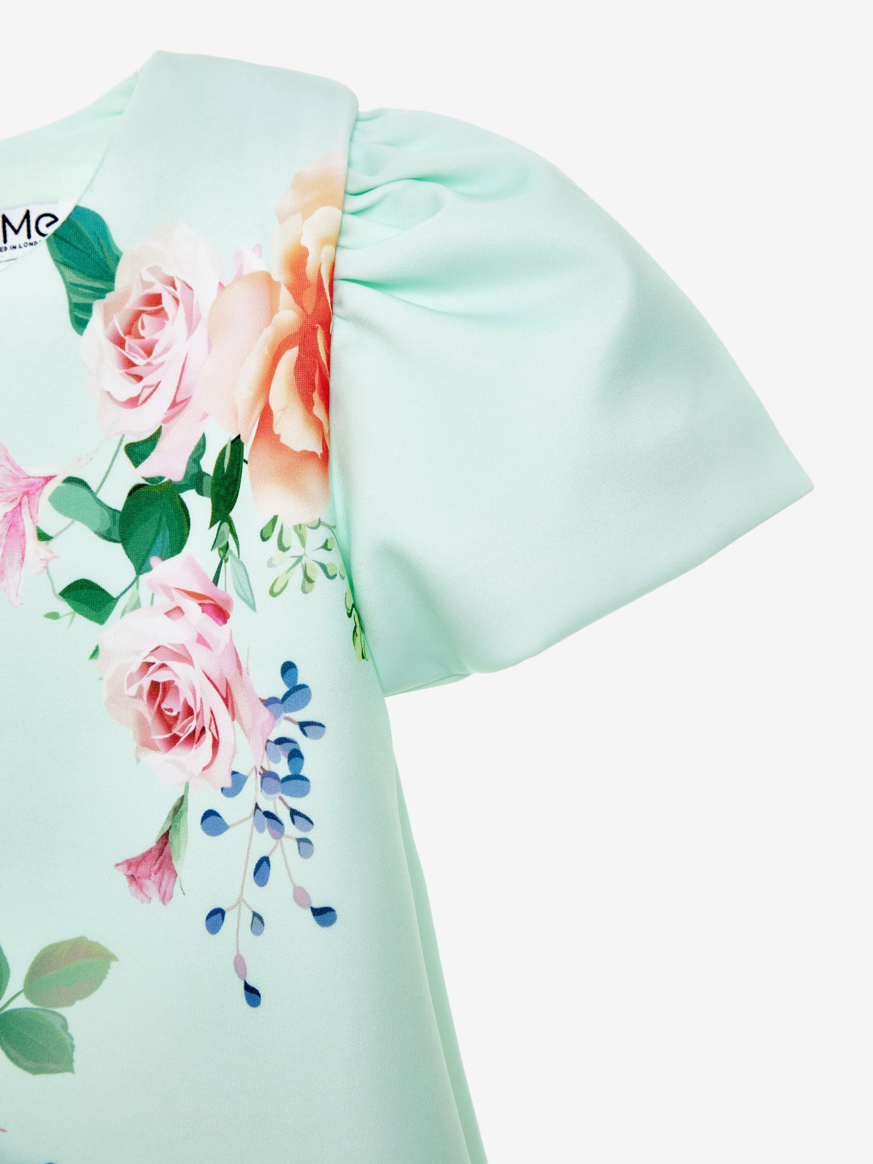 Girls Spring Breeze Dress in Green