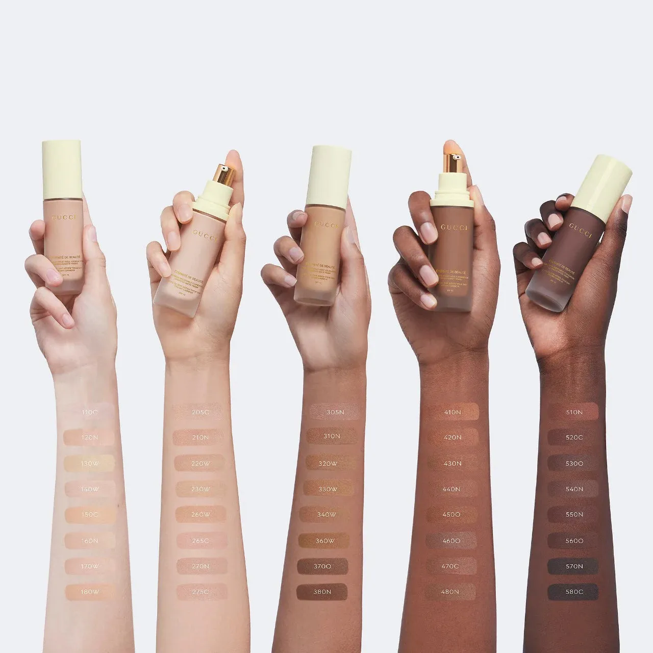 Gucci 24 Hour Full Coverage Luminous Matte Finish Foundation - Many Shades NIB