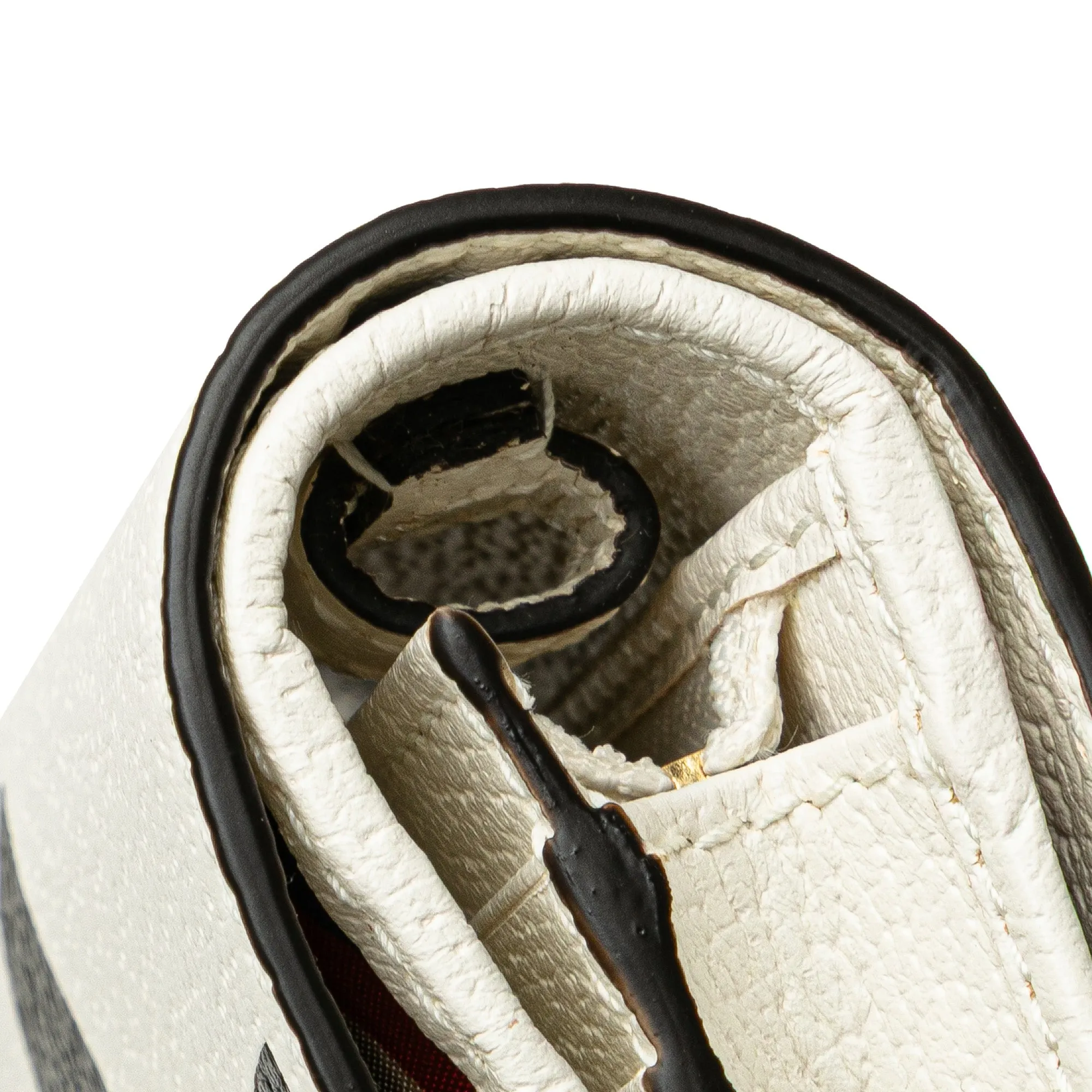 Gucci Adidas Leather Horsebit Wallet on Strap White