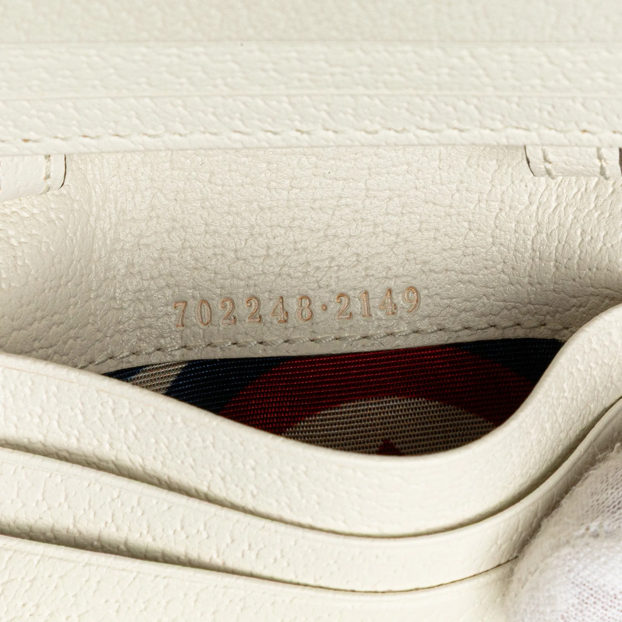 Gucci Adidas Leather Horsebit Wallet on Strap White