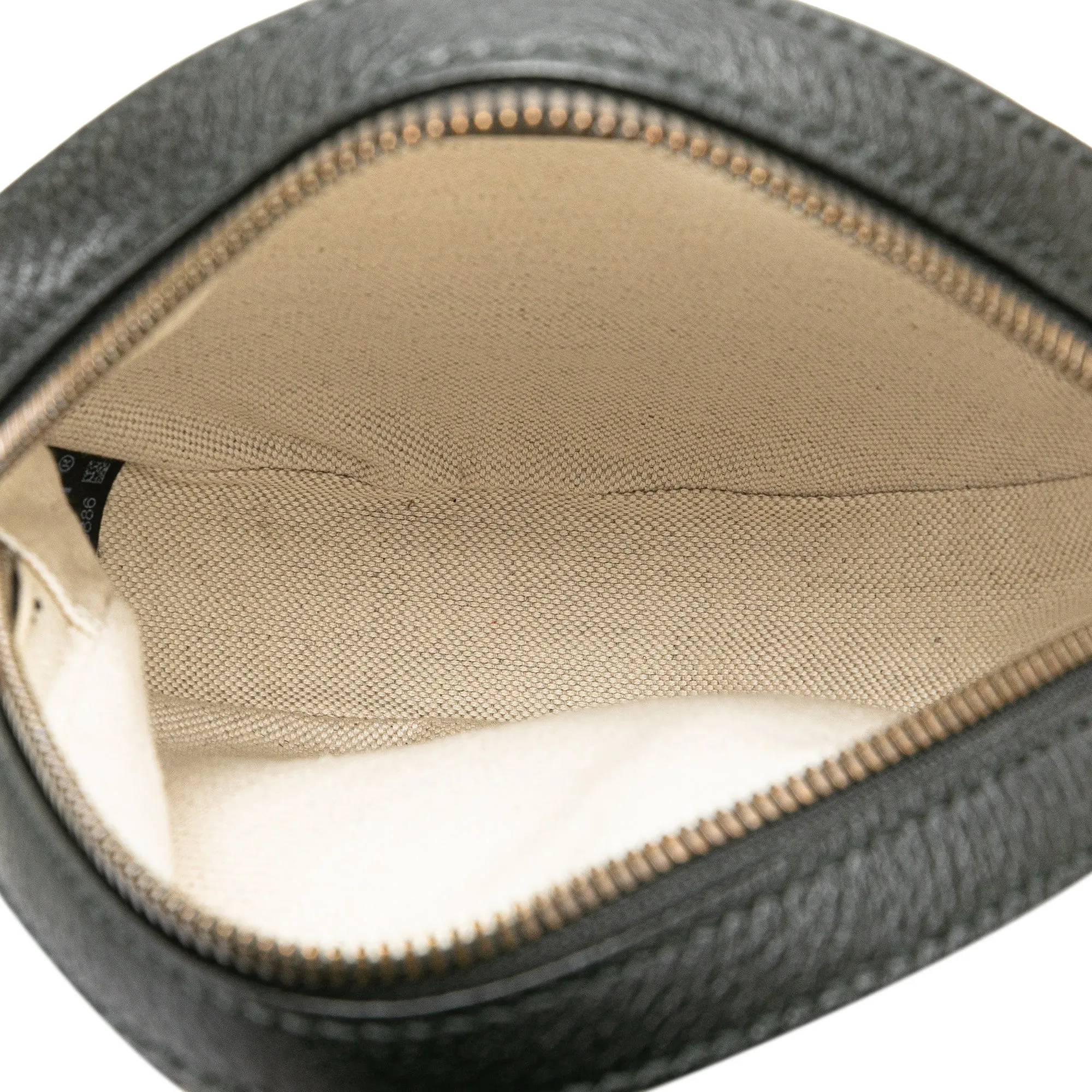 Gucci GG Velvet Ophidia Round Crossbody Blue