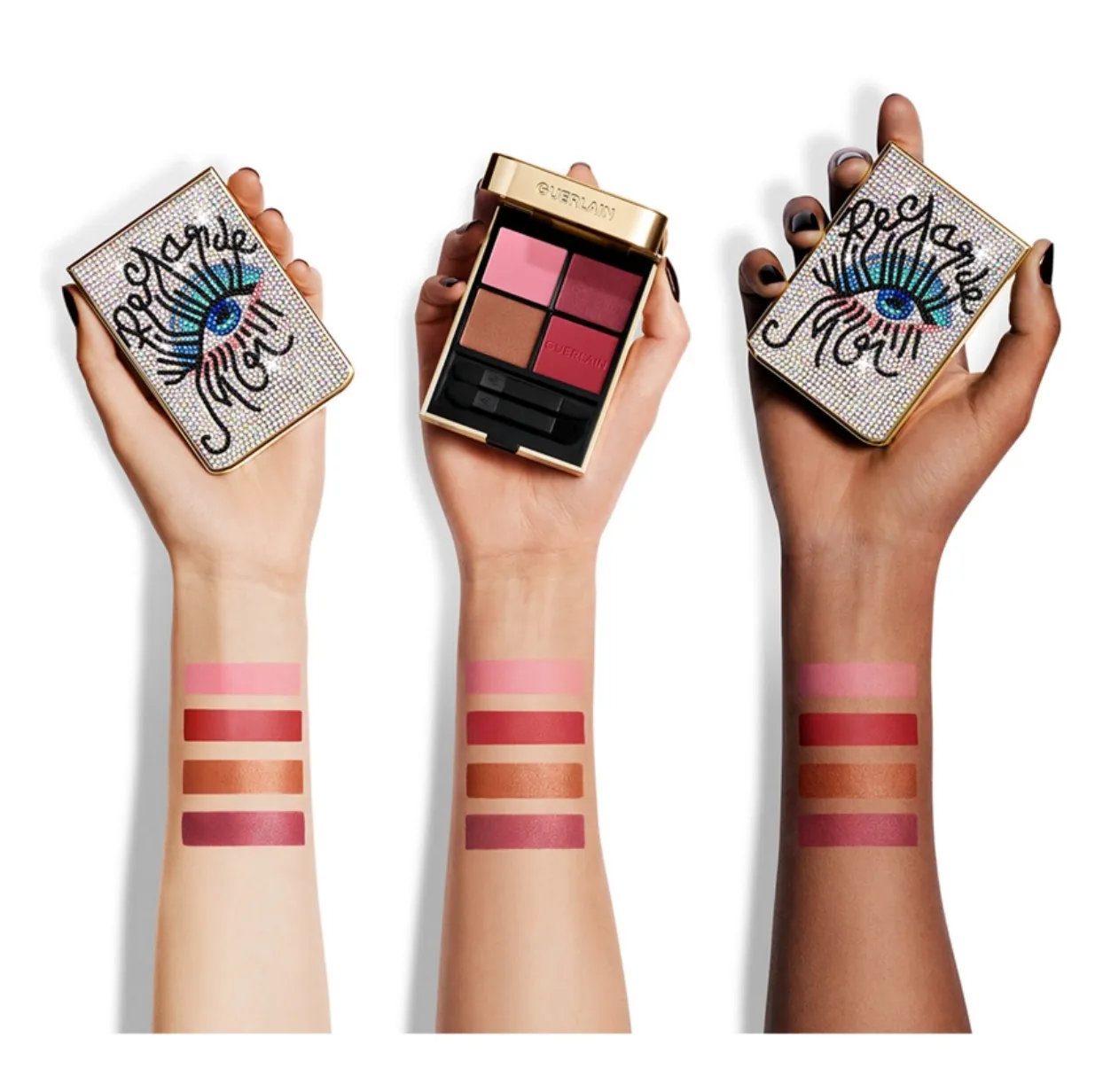 GUERLAIN Ombres G Quad Eyeshadow Palette (many shades)