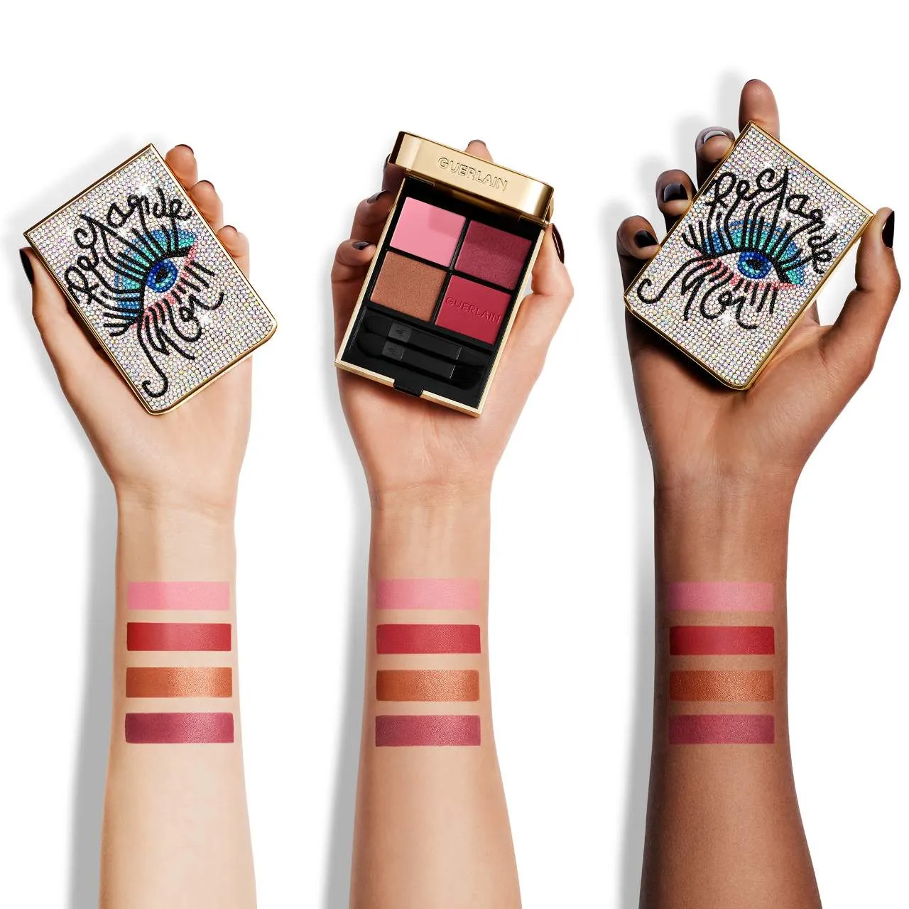 GUERLAIN Ombres G Quad Eyeshadow Palette (many shades)