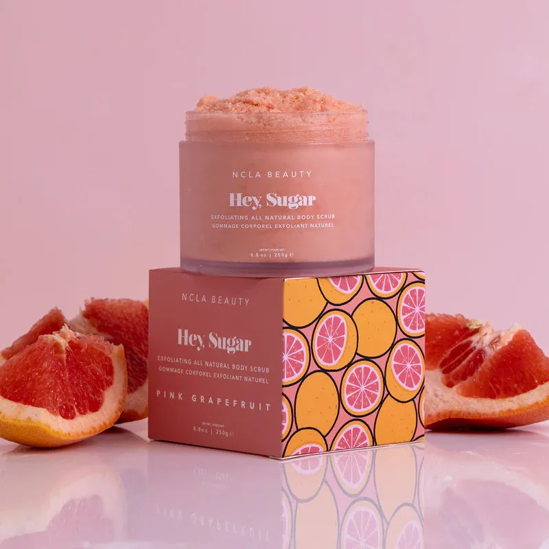 Hey, Sugar All Natural Body Scrub Pink Grapefruit