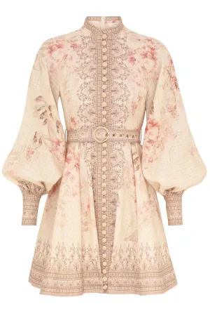 Illuminate Buttoned Mini Dress