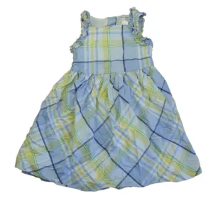 Janie and Jack Girls Blue | Yellow Plaid Dress