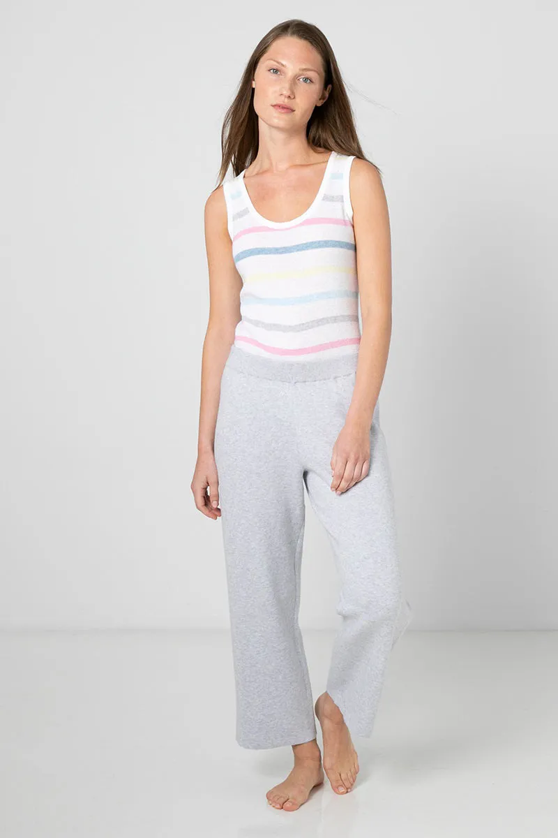 KINROSS CASHMERE - DOUBLE KNIT CROP PANT